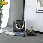 Мраморная шкатулка с бюстом из металла KELLY WEARSTLER варинант исполнения - 8 | Loft Concept в Челябинске