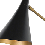 Бра с черными конусообразным плафоном Contrasting Lamps варинант исполнения - 1 | Loft Concept в Челябинске