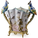 Ваза фарфоровая с попугаями Ferra варинант исполнения - 4 | Loft Concept в Челябинске