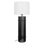 Настольная лампа с металлиеским черным трубчатым основанием Fulgurite варинант исполнения - 1 | Loft Concept в Челябинске