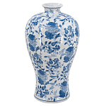 Ваза фарфоровая высокая с синими цветочными мотивами Independence варинант исполнения - 2 | Loft Concept в Челябинске