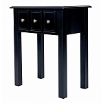 Черная тумба с выдвижным ящиком Monica варинант исполнения - 2 | Loft Concept в Челябинске