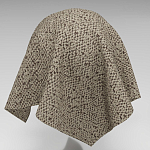 Мебельная ткань Шенилл коричневый цвет 138 см T4-28 варинант исполнения - 3 | Loft Concept в Челябинске