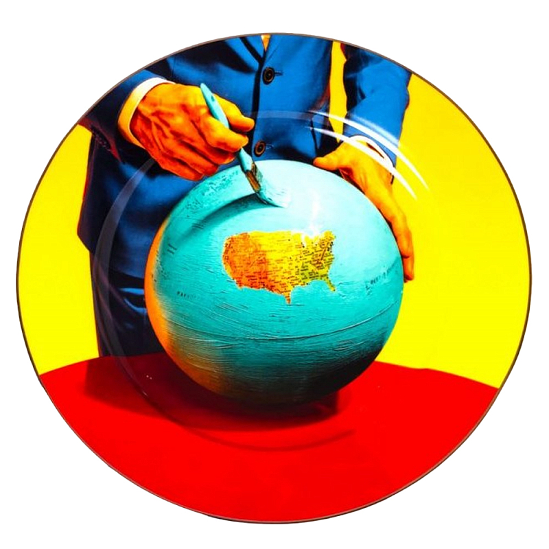 Тарелка Seletti Globe Мульти в Челябинске | Loft Concept 