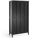 Шкаф черный Silva Black Cabinet варинант исполнения - 2 | Loft Concept в Челябинске