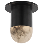 Потолочный светильник светодиодный с плафоном из натурального камня Purgatory варинант исполнения - 5 | Loft Concept в Челябинске