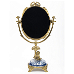 Настольное зеркало в бронзовой рамке Eden Garden варинант исполнения - 2 | Loft Concept в Челябинске