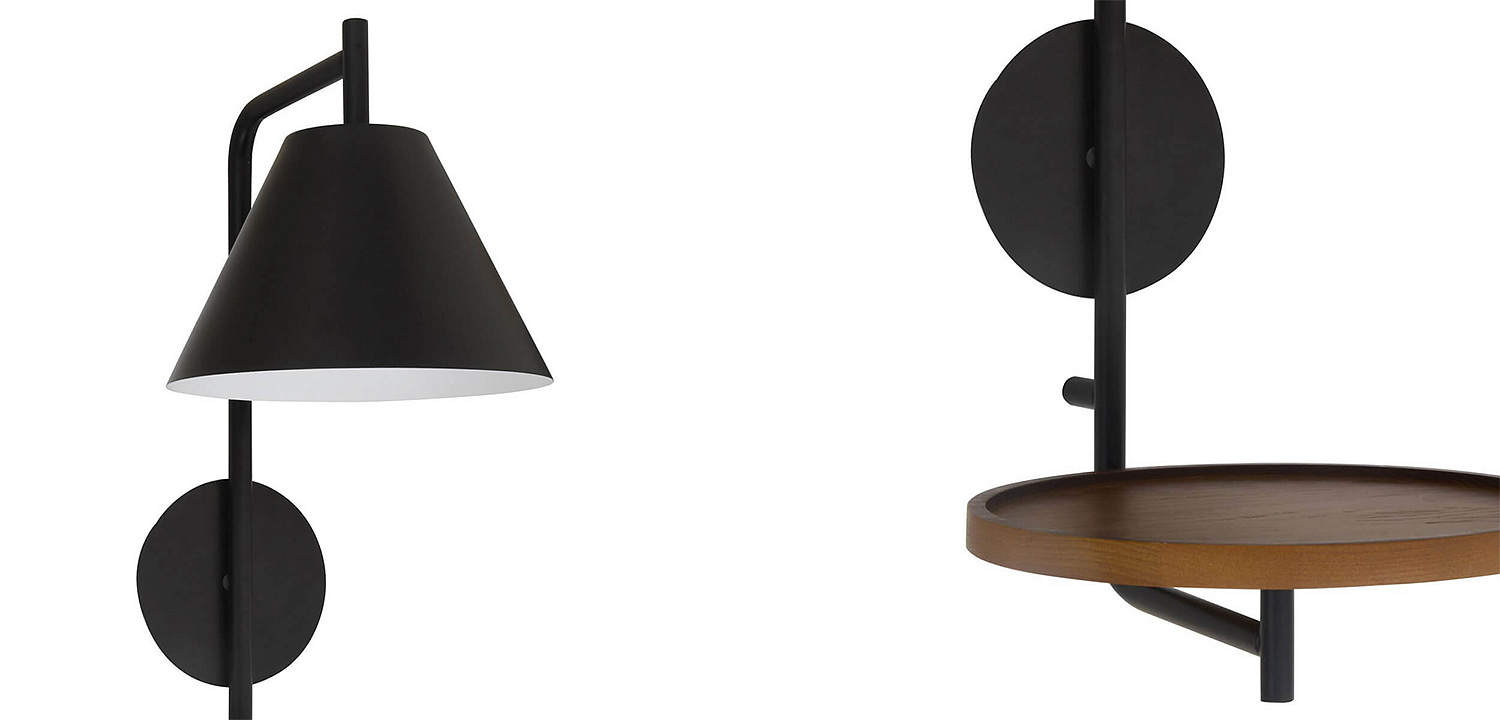 Бра с полкой Darko Wall Lamp Бра с полкой Darko Wall Lamp - Loft-Concept в Челябинске