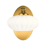  Бра с круглым плафон из матового белого стекла Kichler варинант исполнения - 7 | Loft Concept в Челябинске