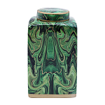Ваза с малахитовым узором MALACHITE варинант исполнения - 1 | Loft Concept в Челябинске