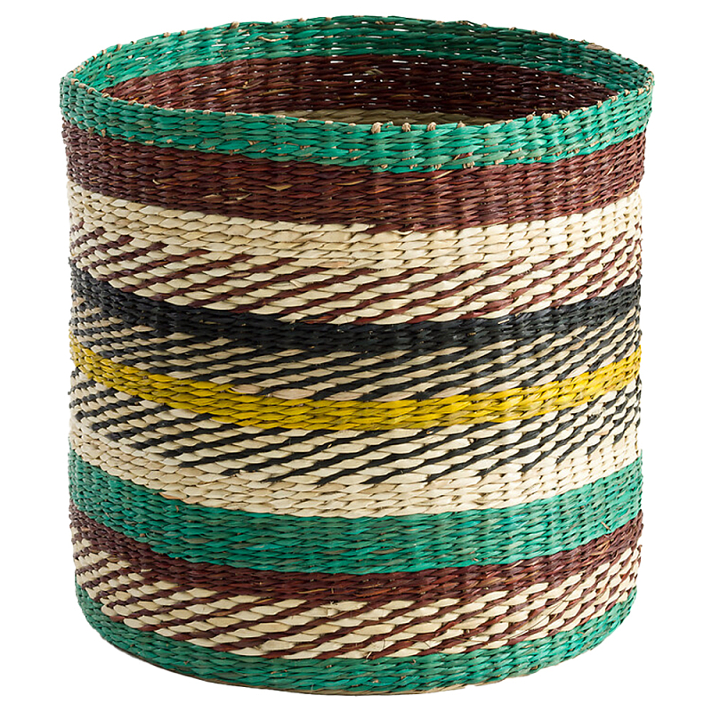 Корзина плетеная из гербария Briant Wicker Basket Мульти в Челябинске | Loft Concept 