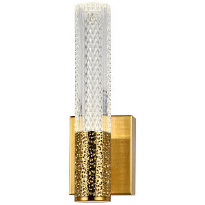 Бра латунь Dew Drops Tube Brass Wall Lamp