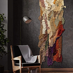 Тканый вручную абстрактный гобелен Коралловый риф Coral reef варинант исполнения - 1 | Loft Concept в Челябинске