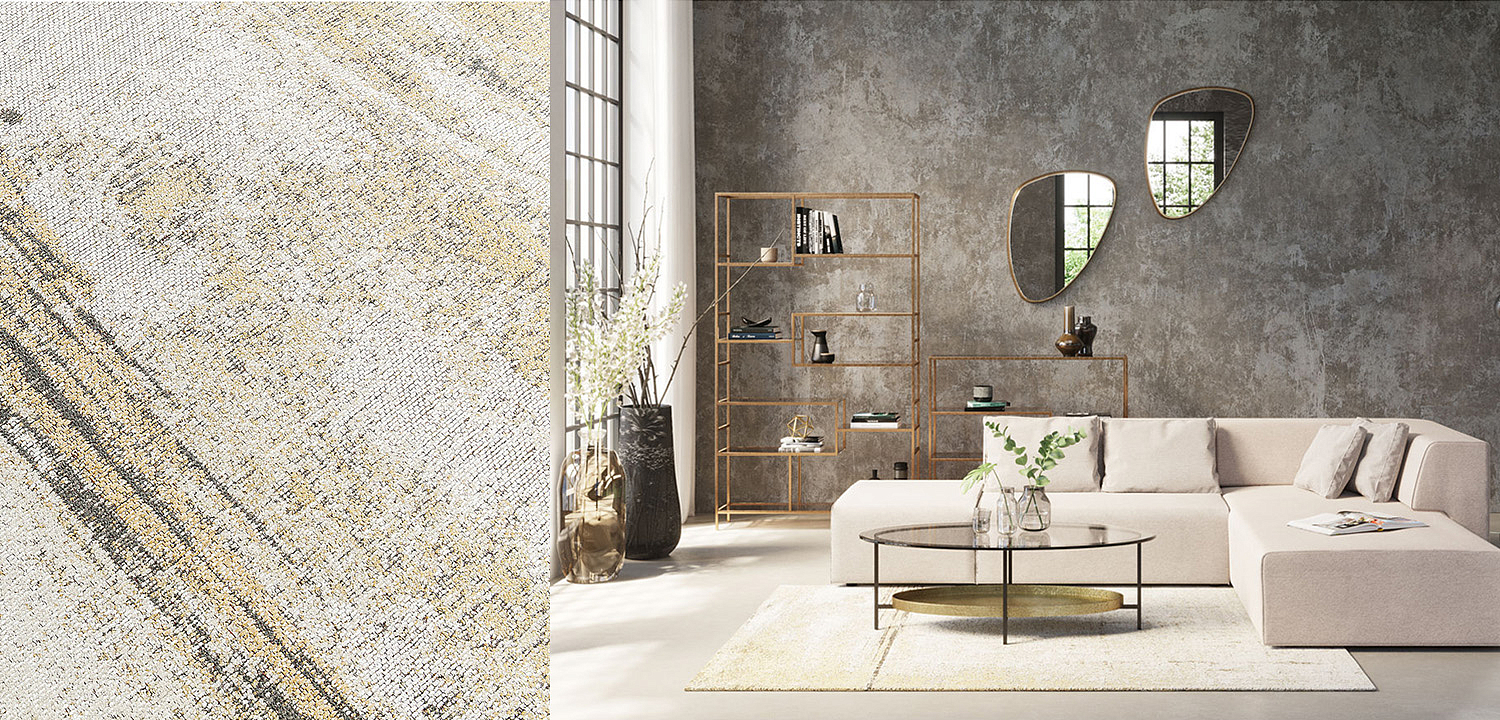 Ковер Abstraction beige Ковер Abstraction beige - Loft-Concept в Челябинске