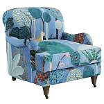 Дизайнерское классической формы на колесиках Trumann Armchair варинант исполнения - 1 | Loft Concept в Челябинске