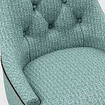 Мебельная ткань Шенилл бирюзовый цвет 142 см T4-61 варинант исполнения - 7 | Loft Concept в Челябинске