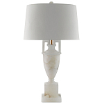 Настольная лампа с основанием в форме урны Piercing Stone варинант исполнения - 2 | Loft Concept в Челябинске