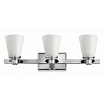 Бра для ванных комнат с белыми стеклянными конусными плафонами Hinkley варинант исполнения - 1 | Loft Concept в Челябинске