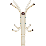 Вешалка напольная бежевая с 4-мя металлическими крючками Noble Branches варинант исполнения - 2 | Loft Concept в Челябинске