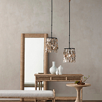 Подвесной светильник с подвесками из устричных раковин Sea Ravens варинант исполнения - 2 | Loft Concept в Челябинске