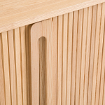 Длинный низкий буфет с 2-мя раздвижными дверцами Toinette Light Cupboard варинант исполнения - 11 | Loft Concept в Челябинске