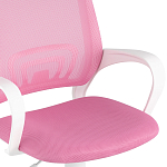 Офисное кресло с основанием из белого пластика Desk chairs Pink варинант исполнения - 6 | Loft Concept в Челябинске