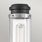 Бра для ванных комнат с прозрачным цилиндрическим плафоном на круглом основании Hinkley варинант исполнения - 8 | Loft Concept в Челябинске