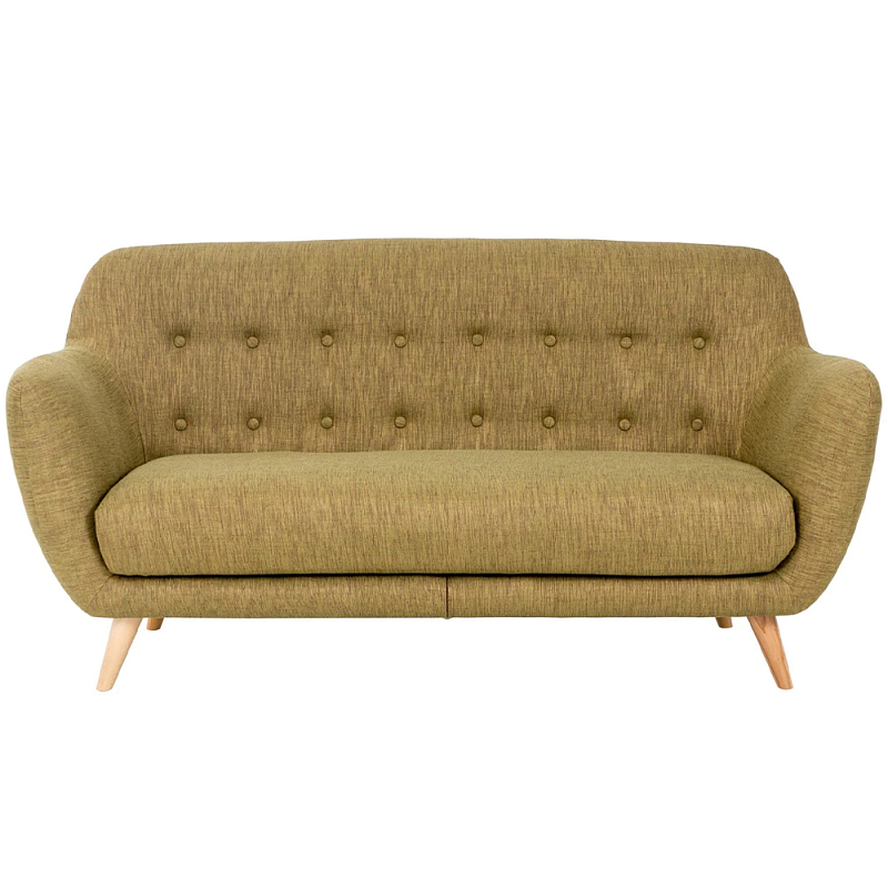 Диван двухместный Palmer Sofa Зеленый Розовый Синий Бежевый Коричневый Диван двухместный Palmer Sofa Зеленый Розовый Синий Бежевый Коричневый в Челябинске | Loft Concept