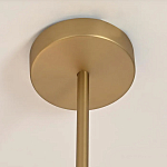 Люстра CANELLE Linear Chandelier 12 Modern Brass варинант исполнения - 4 | Loft Concept в Челябинске