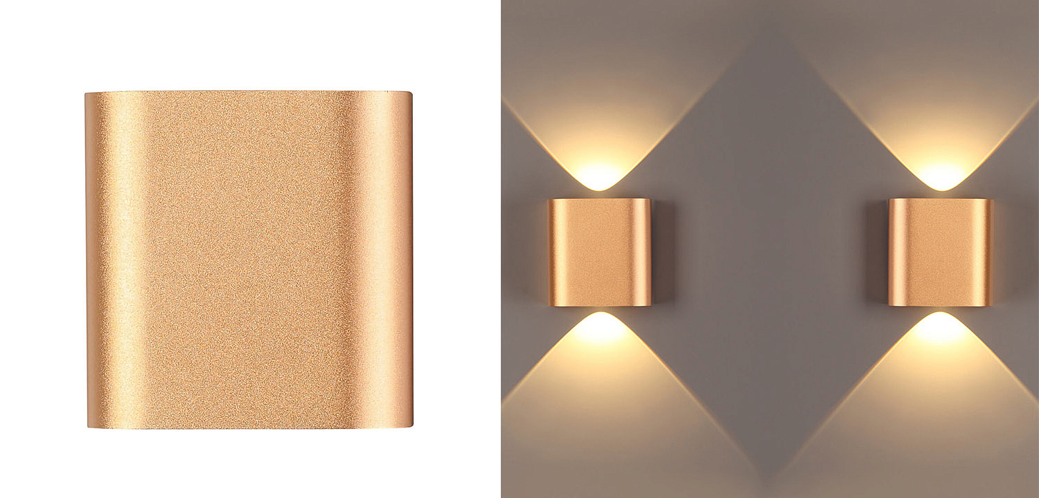 Бра Obverse Gold Square Wall lamp Бра Obverse Gold Square Wall lamp - Loft-Concept в Челябинске