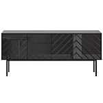 Длинная тумба с зеркальным декором Serena варинант исполнения - 3 | Loft Concept в Челябинске