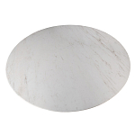 Стол обеденный круглый мраморный на бежевом основании Valedmir варинант исполнения - 2 | Loft Concept в Челябинске