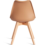 Стул с мягким сиденьем Arvika Latte варинант исполнения - 4 | Loft Concept в Челябинске