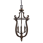 Люстра подвесная бронзового цвета в классическом стиле Hinkley варинант исполнения - 1 | Loft Concept в Челябинске