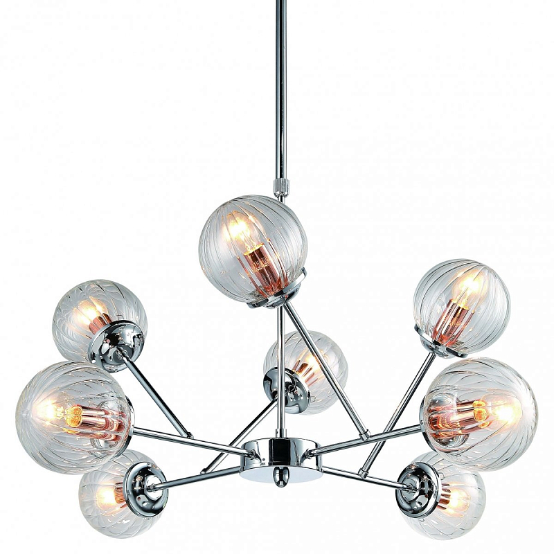 Люстра Proto Chandelier Хром Люстра Proto Chandelier Хром в Челябинске | Loft Concept