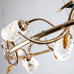 Люстра с хрустальными плафонами и декором Alvere Crystal Chandelier варинант исполнения - 4 | Loft Concept в Челябинске