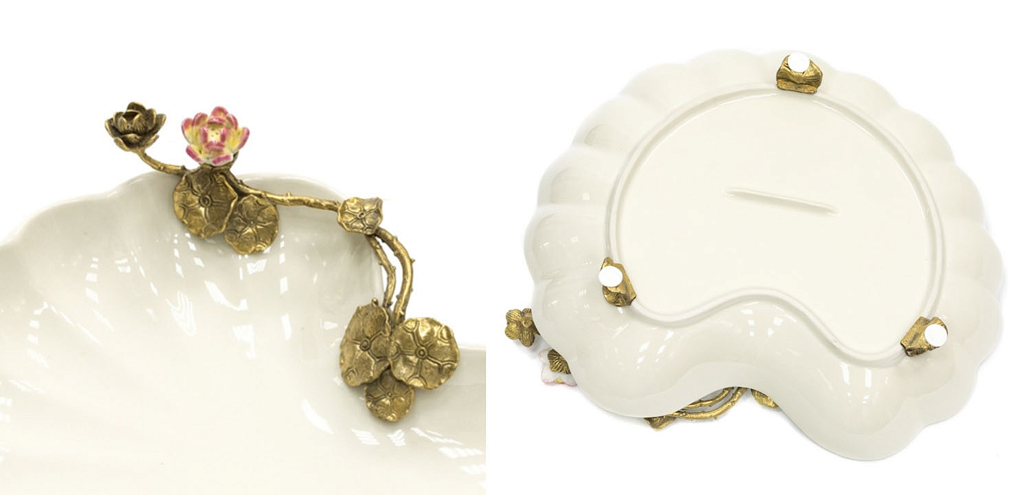 Блюдо Dish White Shell Блюдо Dish White Shell - Loft-Concept в Челябинске