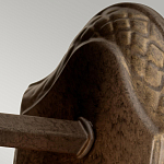 Бра для ванных комнат с прозрачным стеклянным плафоном в форме ананаса и декоративным основанием с рельефным узором Hinkley варинант исполнения - 7 | Loft Concept в Челябинске