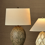 Настольная лампа с текстурным узором Movement of Smooth Lines варинант исполнения - 4 | Loft Concept в Челябинске