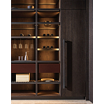 Кухонный гарнитур из красного мрамора и дерева VVD Dada Engenereed Kitchen варинант исполнения - 4 | Loft Concept в Челябинске