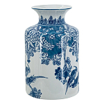 Ваза с мотивами цветущего сада с попугаями Vase Inspired by Nature варинант исполнения - 2 | Loft Concept в Челябинске