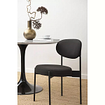 Стул мягкий Alfie Chair черный варинант исполнения - 7 | Loft Concept в Челябинске