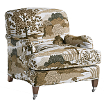 Кресло Trumann Club Chair Beige Landscape бежевый пейзах варинант исполнения - 1 | Loft Concept в Челябинске