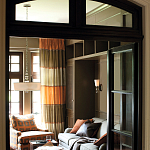 Люстра подвесная с белым тканевым цилиндрическим абажуром и декоративными шарами Hinkley варинант исполнения - 3 | Loft Concept в Челябинске