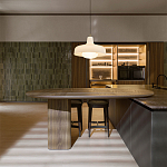 Кухонный гарнитур из натурального камня и дерева INTERSECTION Dada Engenereed Kitchen варинант исполнения - 8 | Loft Concept в Челябинске