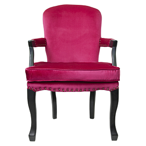 Кресло Aubrey Classical Armchair rose velour
