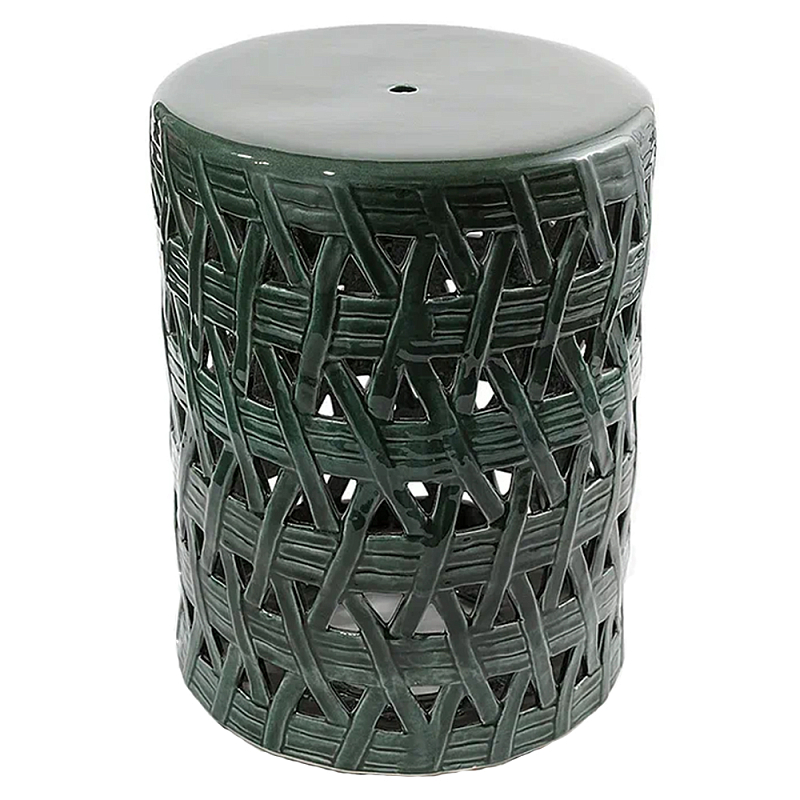 Керамический табурет Ceramic Chair Green Зеленый Керамический табурет Ceramic Chair Green Зеленый в Челябинске | Loft Concept