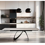 Стол обеденный раскладной керамический Natural Beauty Ceramics варинант исполнения - 5 | Loft Concept в Челябинске