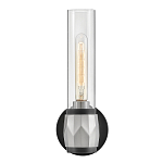 Бра для ванных комнат с прозрачным стеклянным плафоном в форме цилиндра Hinkley варинант исполнения - 4 | Loft Concept в Челябинске