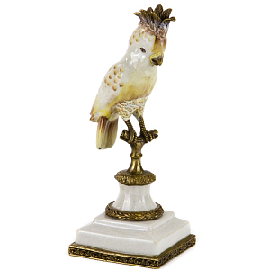 Статуэтка White Crested Parrot
